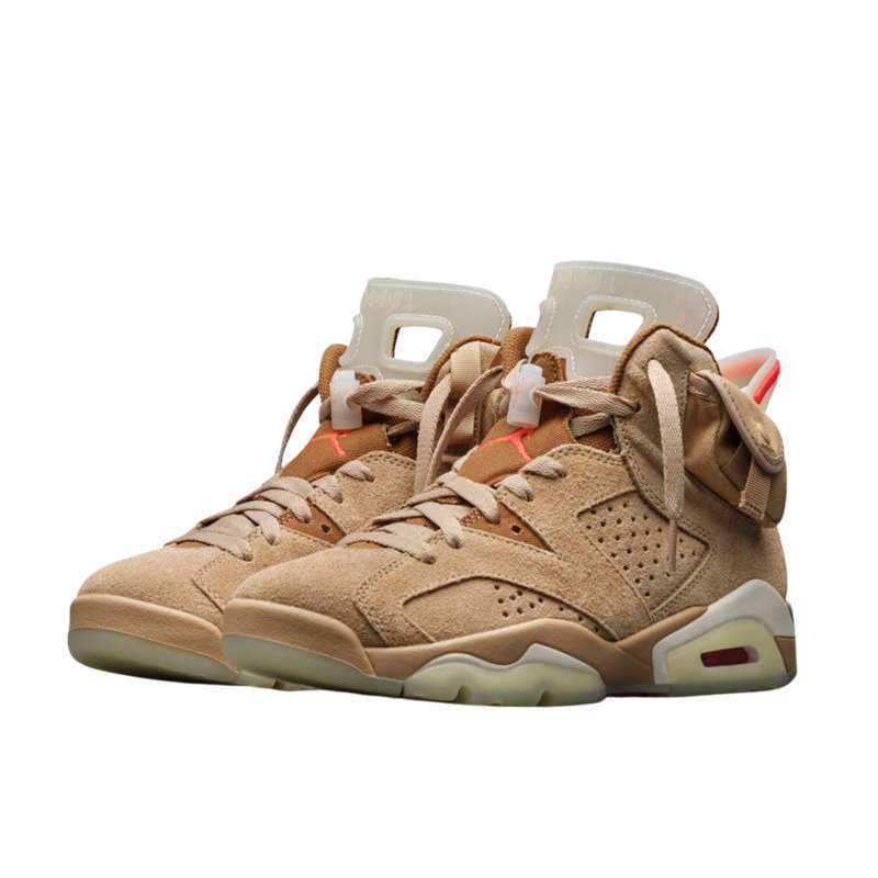 Air Jordan Retro 6 "Travis Scott British Khaki"