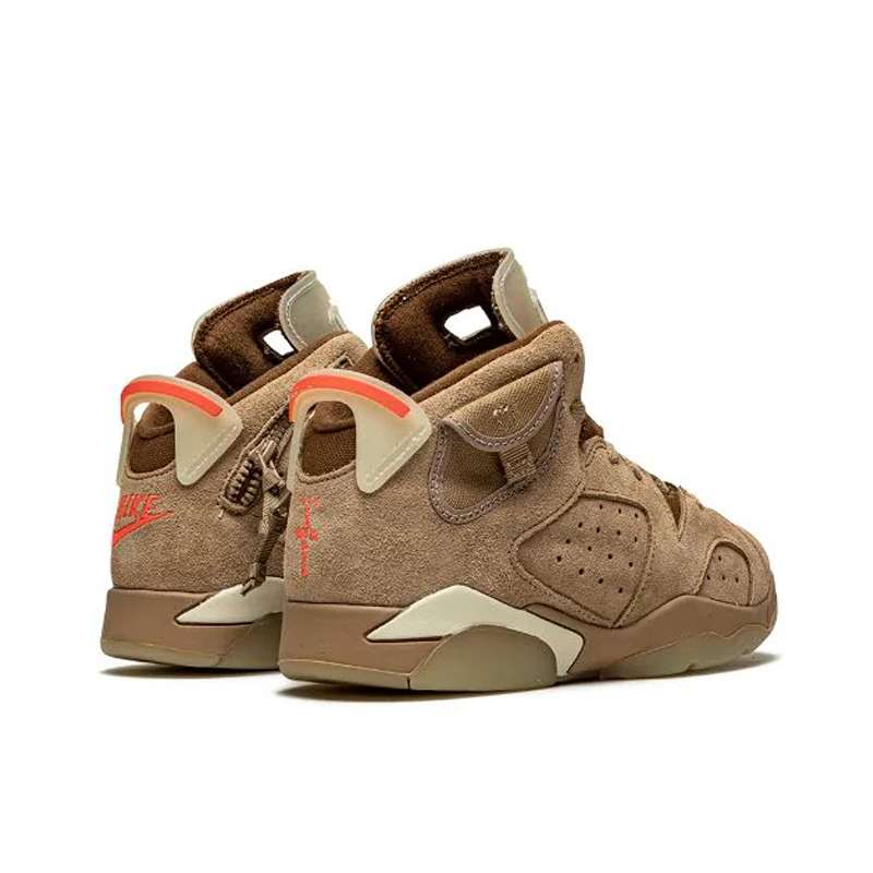 Air Jordan Retro 6 "Travis Scott British Khaki" - Imagen 2
