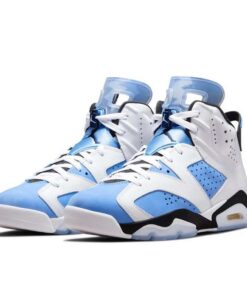 Air Jordan Retro 6 "UNC" Blanco Celeste