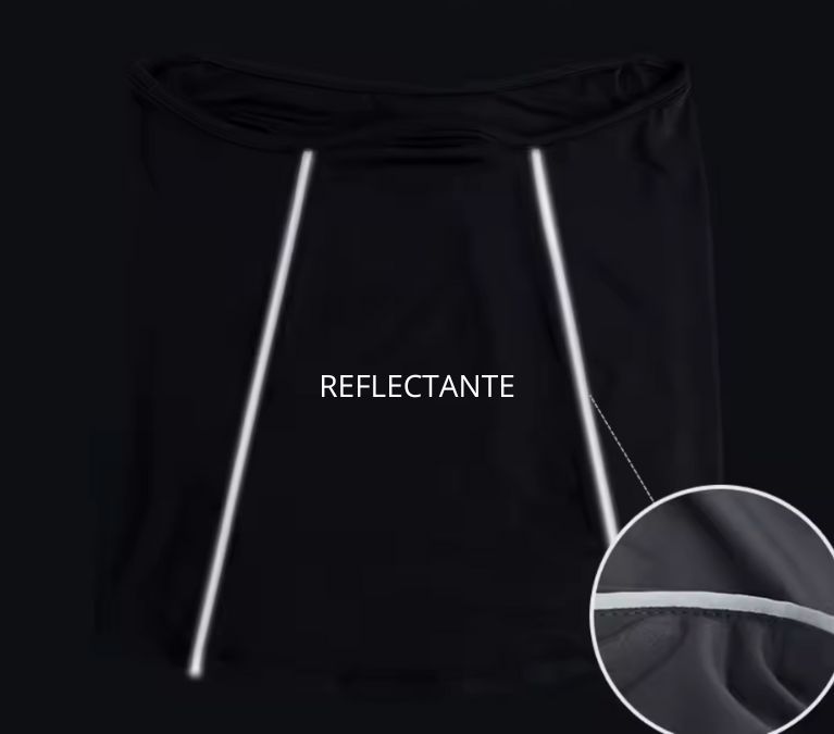 CUELLO NIKE Reflectante "Negro/Blanco/Gris" INVIERNO RESISTENTE - Imagen 3