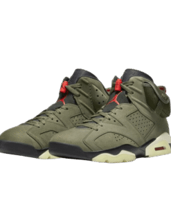 Air Jordan Retro 6 "Travis Scott Medium Olive" Verde