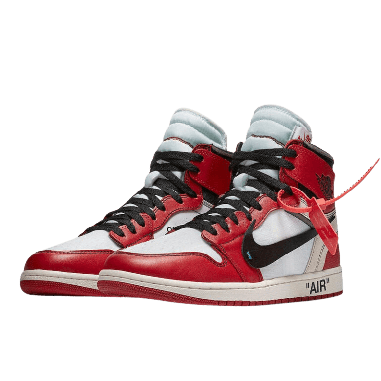 Air Jordan Retro 1 "OFF WHITE Chicago" Blanco Rojo