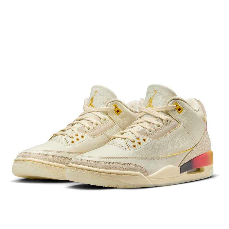 Air Jordan Retro 3 "J Balvin Cream Medellin Sunset"