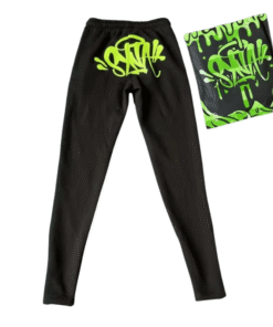 Pantalón Buzo SYNA WORLD "Negro/Verde" + BOLSA y STICKERS Algodón