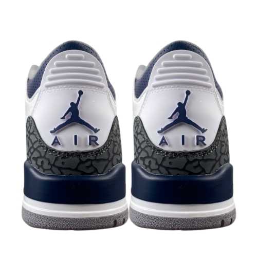 Air Jordan Retro 3 "Midnight Navy" Azul Marino Petroleo - Imagen 2