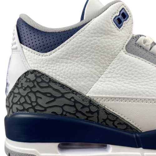 Air Jordan Retro 3 "Midnight Navy" Azul Marino Petroleo - Imagen 5