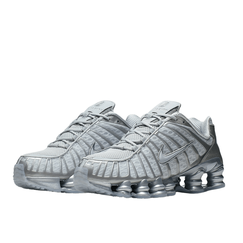 NIKE SHOX TL "Pure Platinum/Chrome"