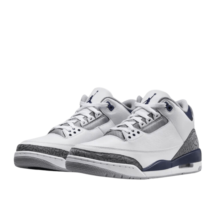 Air Jordan Retro 3 "Midnight Navy" Azul Marino Petroleo