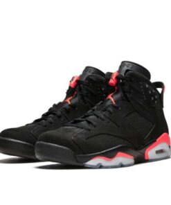 Air Jordan Retro 6 "Infrared Fire Red" Negro Rojo