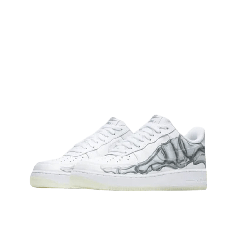 Nike Air Force 1 "Skeleton White" Blanco Gris