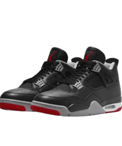 Air Jordan Retro 4 "Bred Reimagined" Negras Cuero Brillante