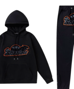 Conjuntos TRAPSTAR Shooters "Negro/Naranja" Bordado