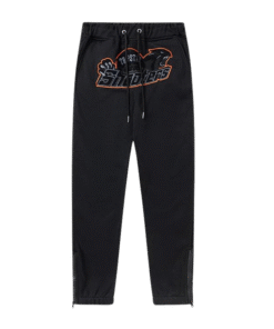 Pantalón Buzo TRAPSTAR SHOOTERS "Negro/Naranja"