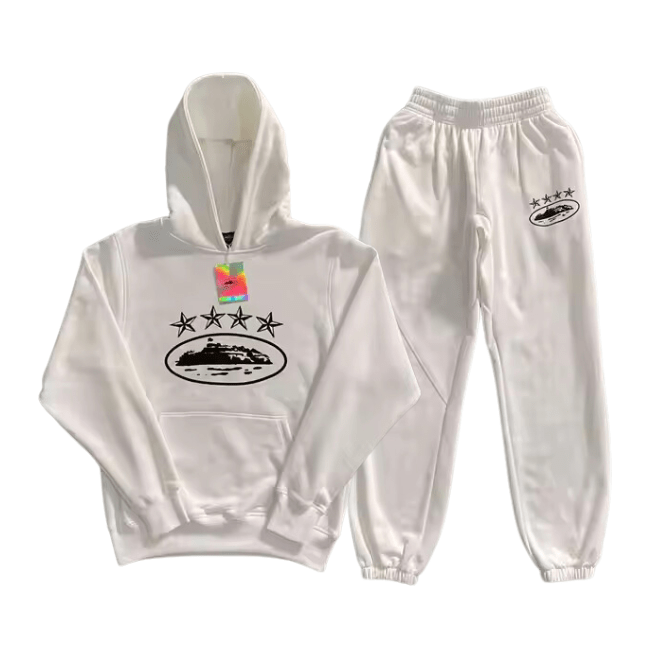 Conjunto CORTEIZ STARS Invierno "Blanco" ALGODÓN Real