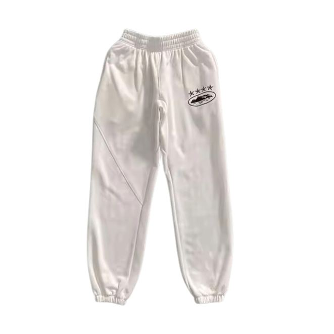 Pantalón Buzo CORTEIZ ESTRELLAS "Blanco" Algodón