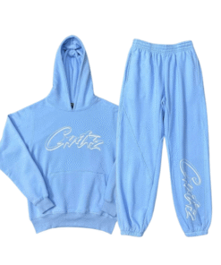 Conjunto CORTEIZ Invierno "Celeste" ALGODÓN Real