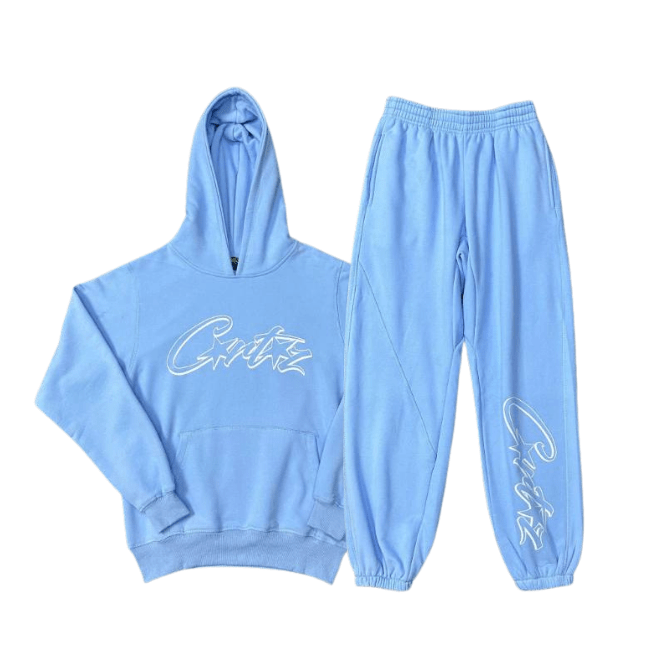 Conjunto CORTEIZ Invierno "Celeste" ALGODÓN Real