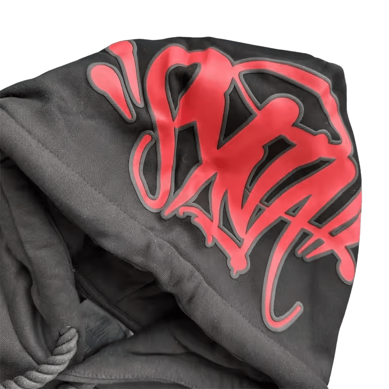 Conjunto SYNA Invierno "Negro/Rojo" + ACCESORIOS Algodón Real - Imagen 2