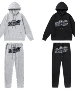 Conjuntos TRAPSTAR Shooters "Negro/Azul" Bordado