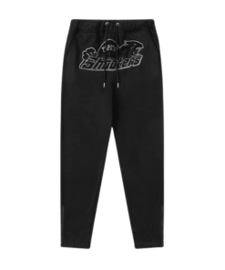 Pantalón Buzo TRAPSTAR SHOOTERS "Negro/Negro" Bordado