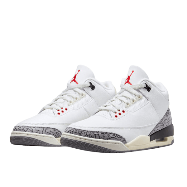 Air Jordan Retro 3 "Cement White" Blancas