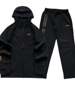 Conjunto NIKE TECH x NOCTA "Negro" Algodon Alta Calidad