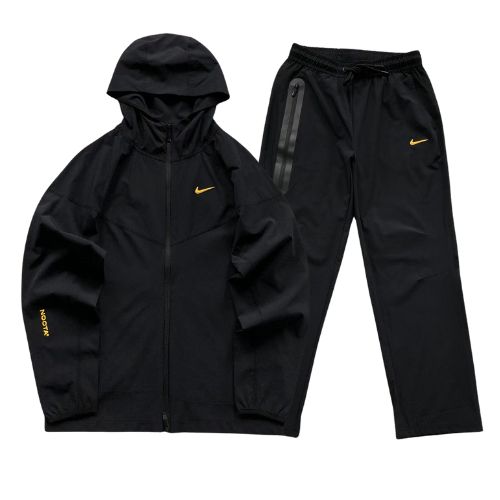 Conjunto NIKE TECH x NOCTA "Negro" Algodon Alta Calidad