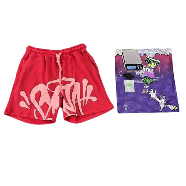 Short SYNA WORLD "Rojo" ALGODÓN + BOLSA Y STICKER