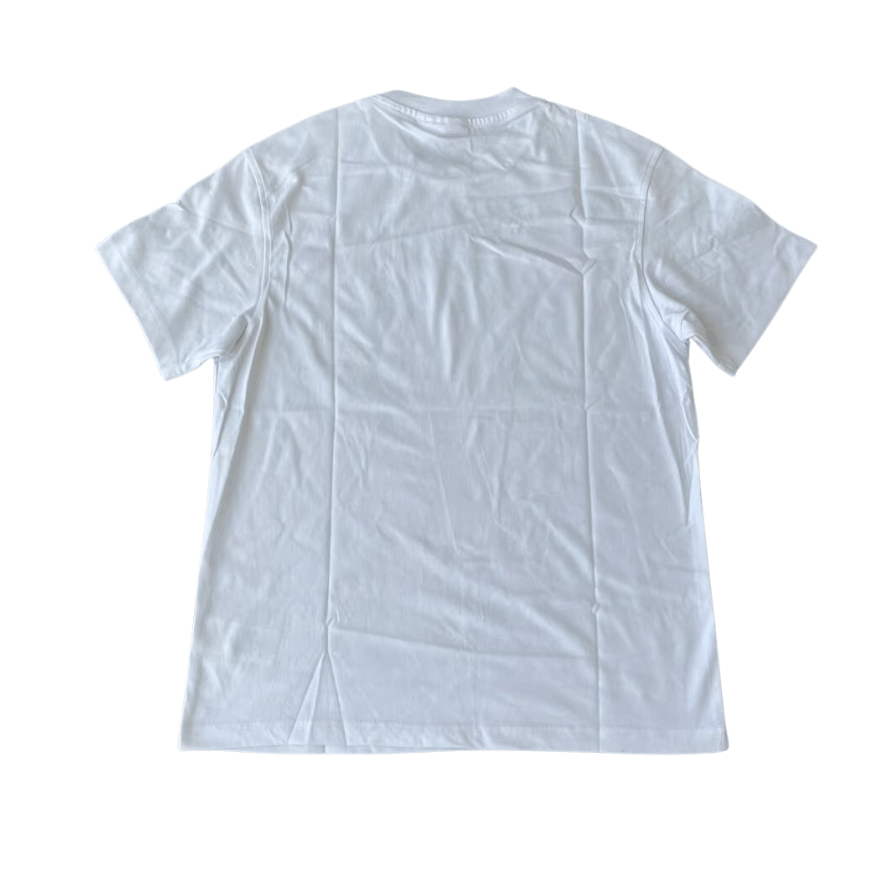POLERA SYNA "Blanca con Celeste" 100% ALGODÓN - Imagen 2
