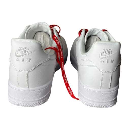 Nike Air Force 1 "Supreme" Blanco Rojo - Imagen 2