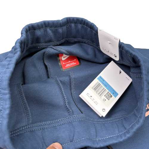 Conjunto NIKE TECH x SYNA CENTRAL CEE "Negro/Azul" Algodón ALTA CALIDAD - Imagen 7