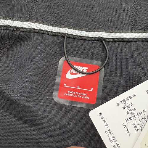 Polerón NIKE TECH x SYNA CENTRAL CEE "Negro/Gris Oscuro/Blanco" Algodón Mejor Calidad - Imagen 3