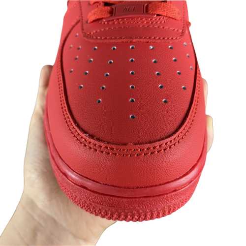 Nike Air Force 1 "Triple Red" Rojo - Imagen 4