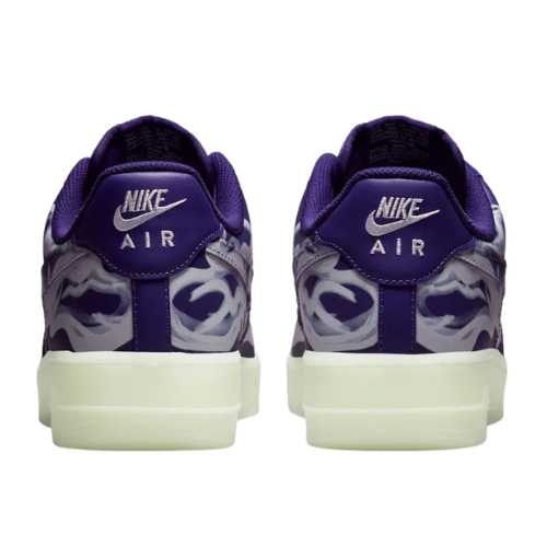 Nike Air Force 1 "Skeleton Purple" Morado - Imagen 2