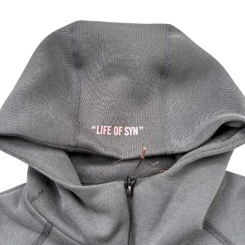 Conjunto NIKE TECH x SYNAWORLD CENTRAL CEE "Negro/Gris" Algodón Mejor Calidad - Imagen 4