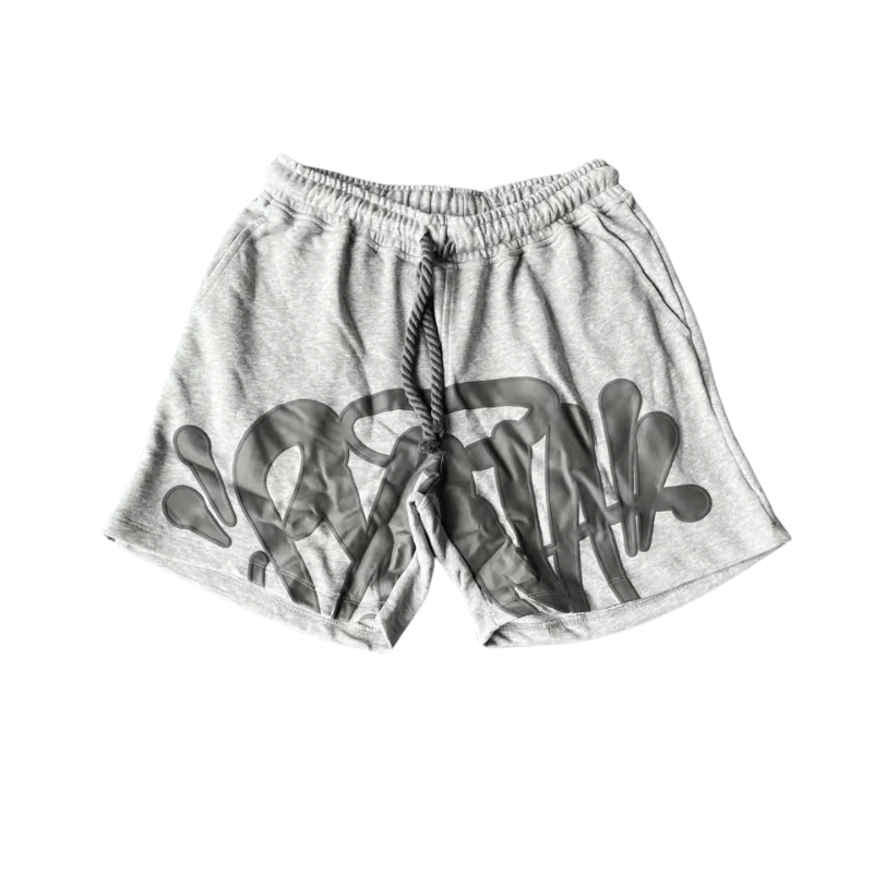 Short SYNA WORLD "Gris Oscuro" | Algodón + BOLSA y STICKERS - Imagen 2