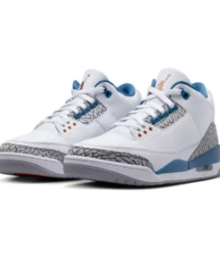 Jordan Retro 3 "Wizard" Blancas Celeste