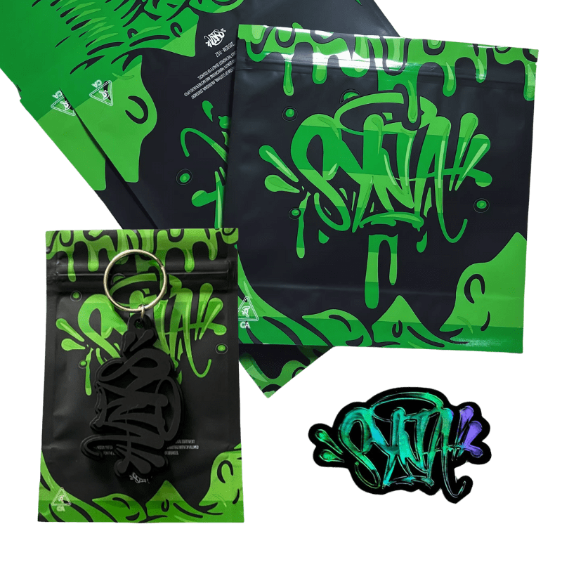 GORRO SYNA INVIERNO "Negro" + BOLSA y STICKERS - Imagen 4