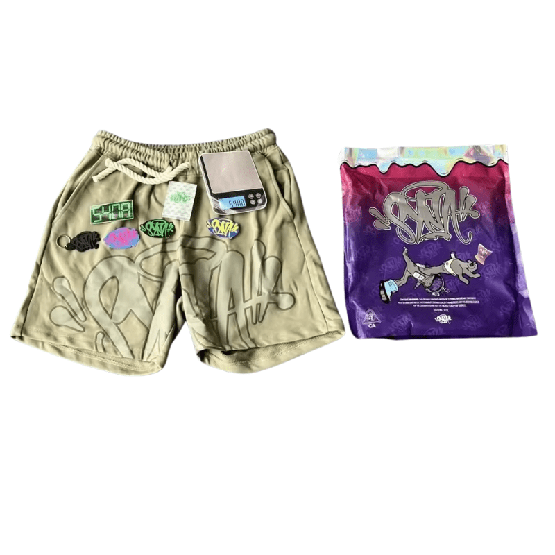 Short SYNA WORLD "Verde" ALGODÓN + BOLSA y STICKERS