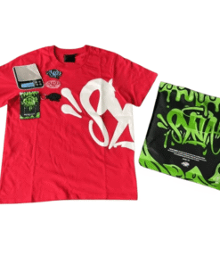 POLERA SYNA "Roja" + BOLSA y STICKERS