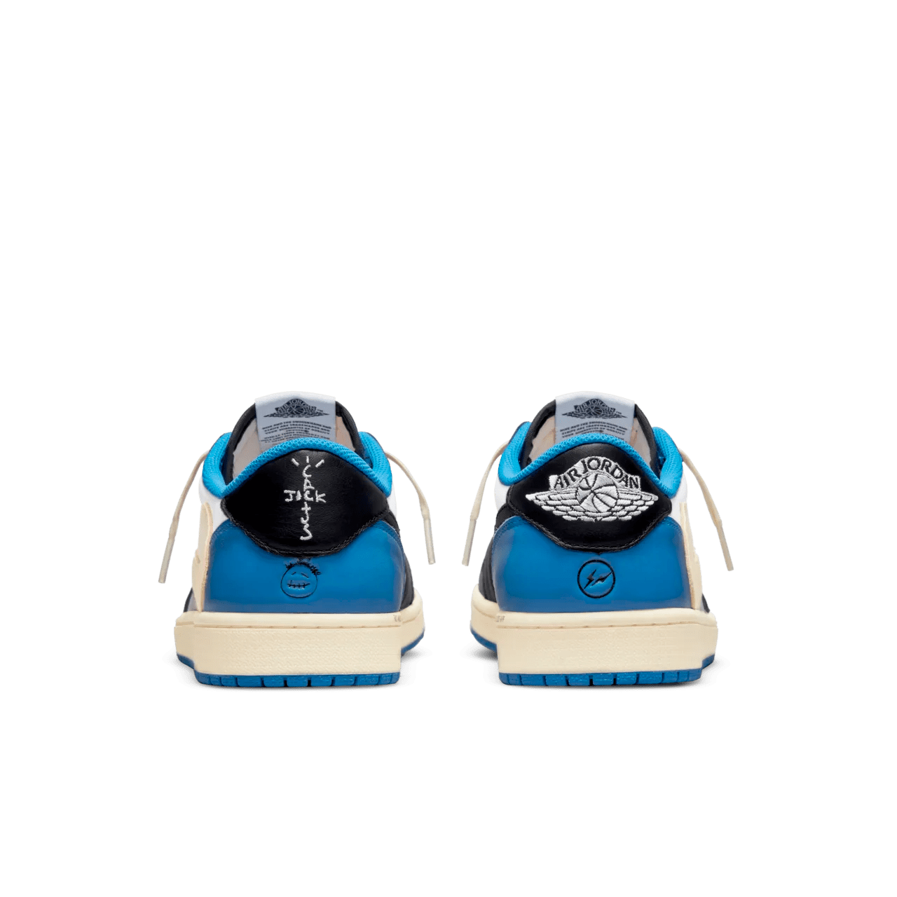 Air Jordan Retro 1 LOW "Travis Scott x Fragment" - Imagen 2