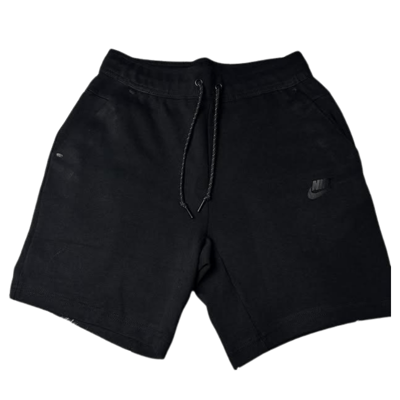SHORT Nike Sportswear Tech Fleece "Negro" | Algodón ALTA CALIDAD