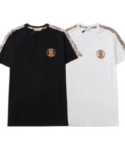 Polera Burberry Diseño Hombros "Bordada Algodon"