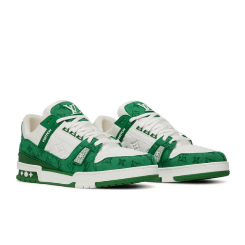 LOUIS VUITTON "TRAINER" (Verde/Blanco)