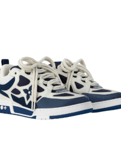 LOUIS VUITTON "TRAINER-SKATE" (White/Blue)