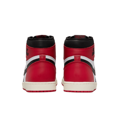 Air Jordan Retro 1 High "Black Toe Reimagined" Negro Rojo - Imagen 2