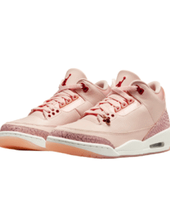 Air Jordan Retro 3 "Treat Yourself Washed Coral Valentine's Day" Rosa Pink
