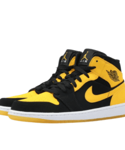 Air Jordan Retro 1 "New Love" Negro Amarillo