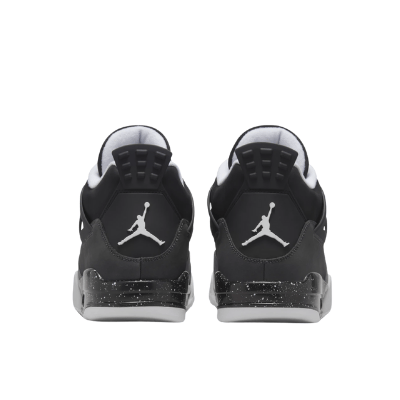 Air Jordan Retro 4 "Fear" Negro Gris Blanco - Imagen 2