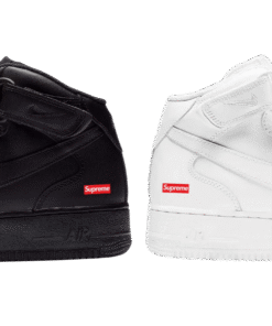 Nike Air Force 1 "MID HIGH SUPREME" Negro Blanco